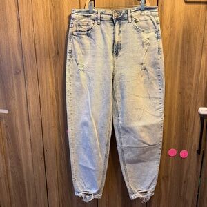 NWT Flying Monkey Super High Rise Barrel Leg Jeans